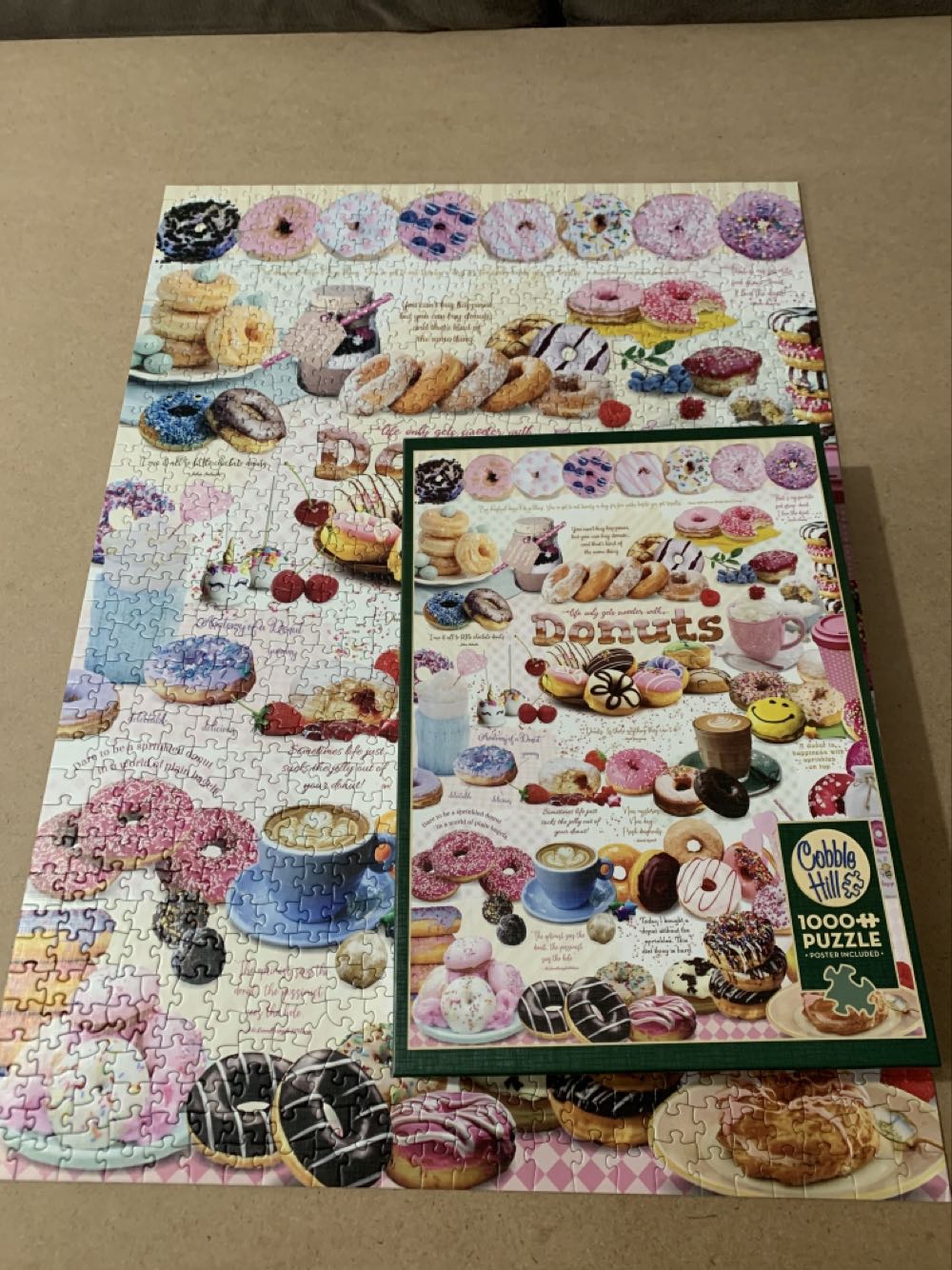 Donut Time - Cobble Hill puzzle collectible [Barcode 625012803212] - Main Image 2