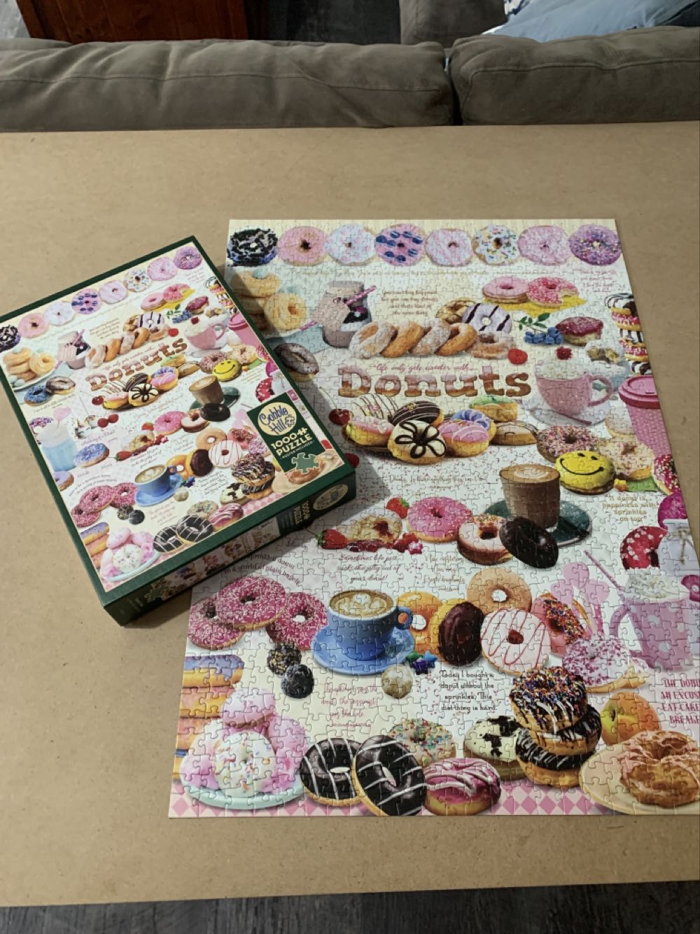 Donut Time - Cobble Hill puzzle collectible [Barcode 625012803212] - Main Image 3