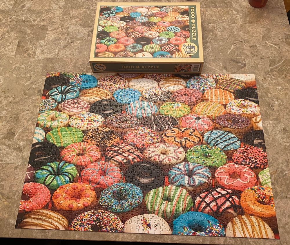 Doughnuts - Cobble Hill puzzle collectible [Barcode 625012800358] - Main Image 2
