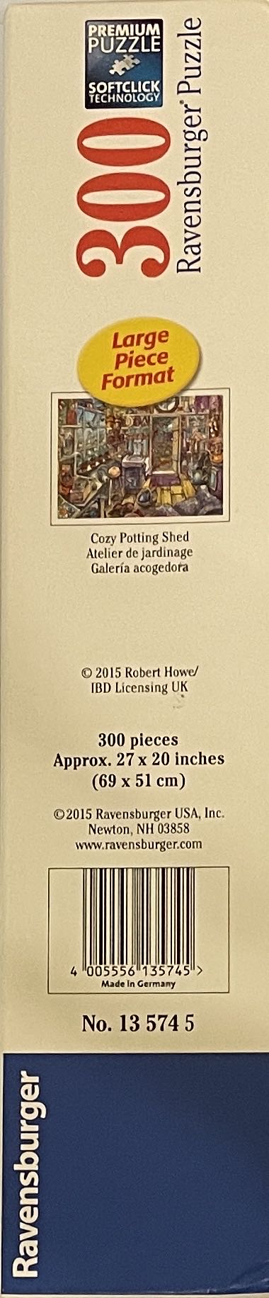 Cozy Potting Shed - Ravensburger puzzle collectible [Barcode 4005556135745] - Main Image 2