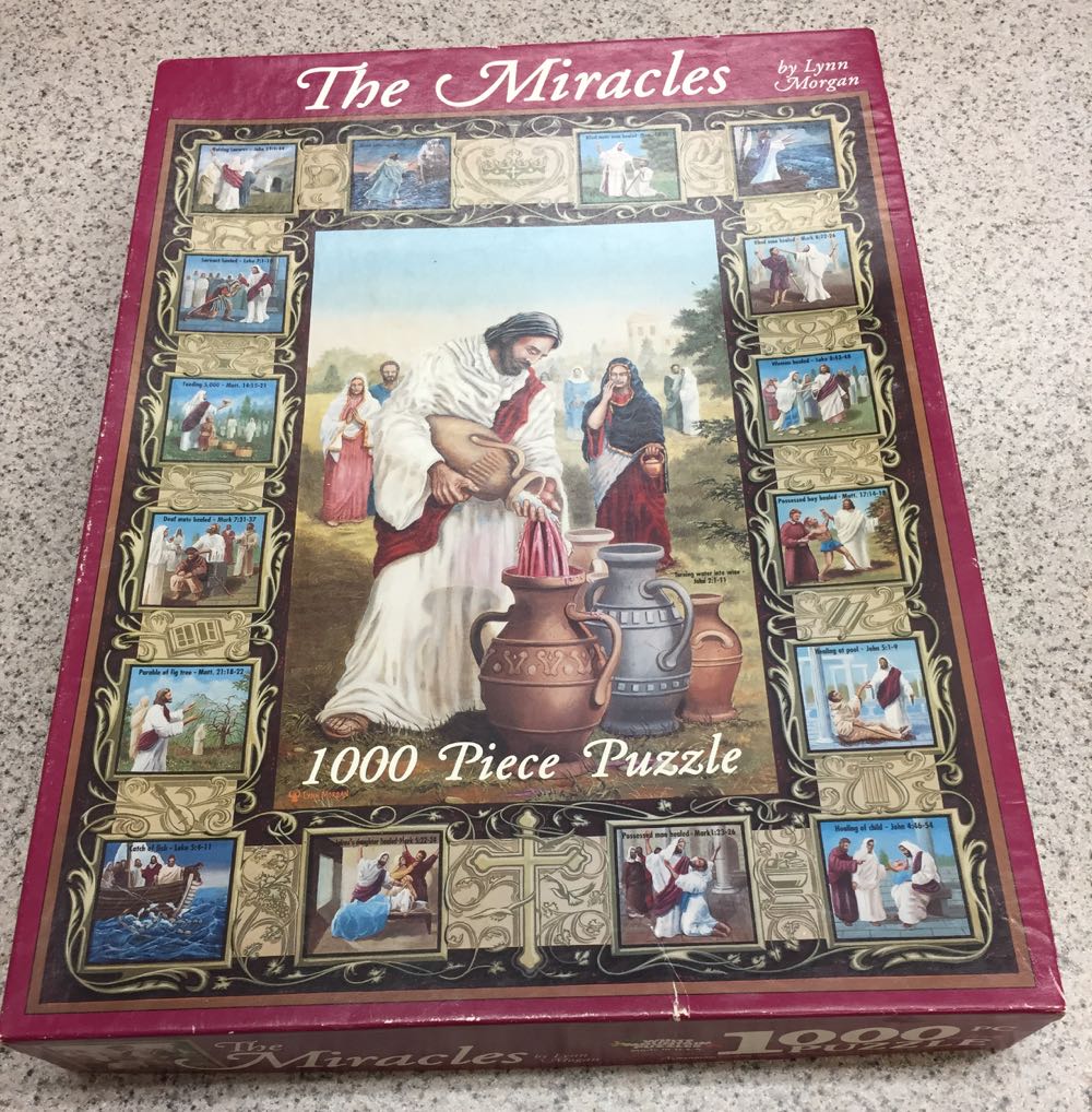 The Miracles - White Mountain Puzzles puzzle collectible [Barcode 724819247615] - Main Image 2