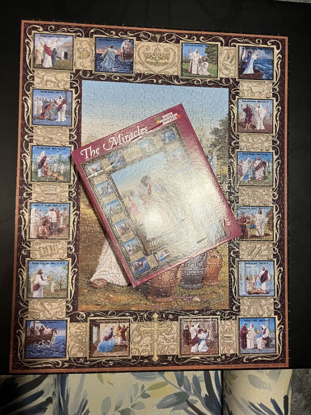 The Miracles - White Mountain Puzzles puzzle collectible [Barcode 724819247615] - Main Image 3