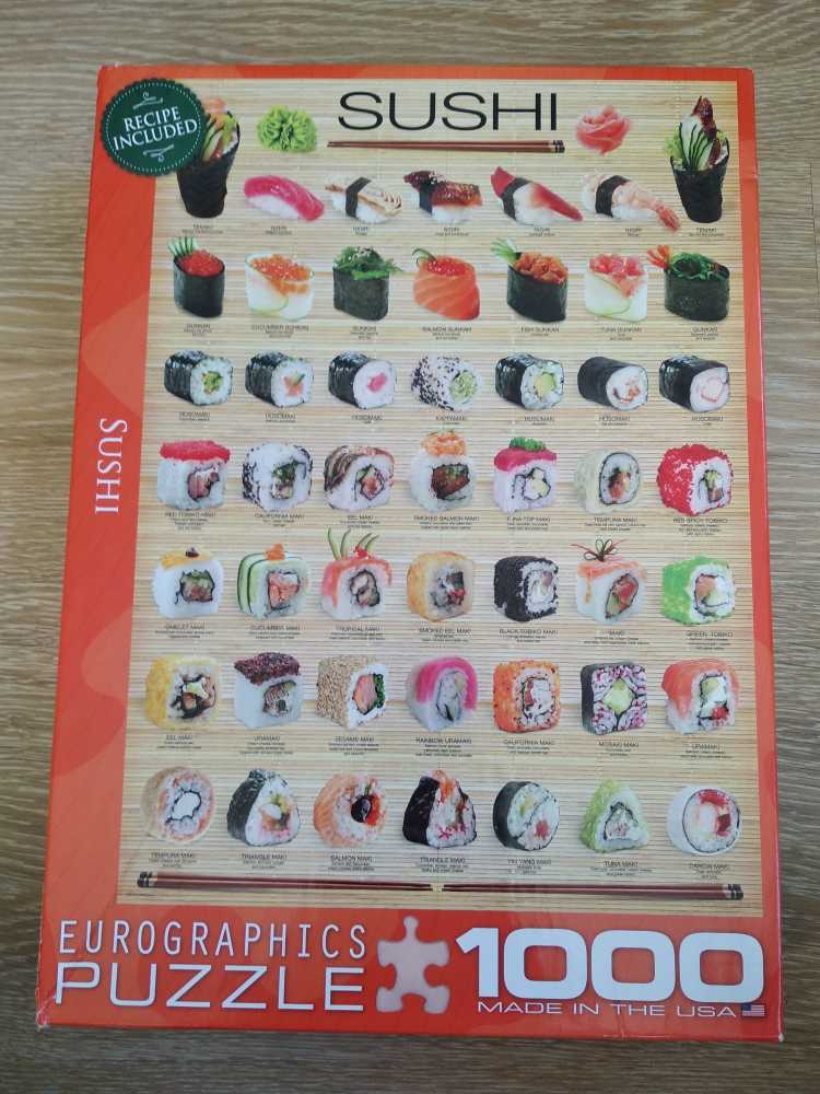 Sushi - Eurographics puzzle collectible [Barcode 628136605977] - Main Image 2