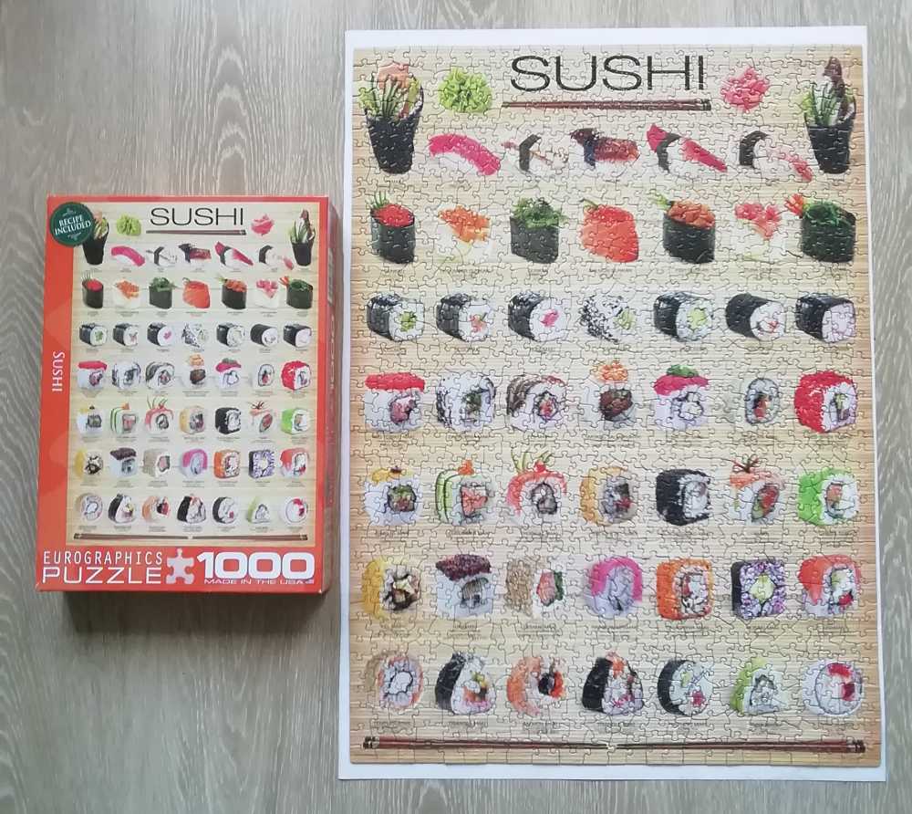 Sushi - Eurographics puzzle collectible [Barcode 628136605977] - Main Image 3