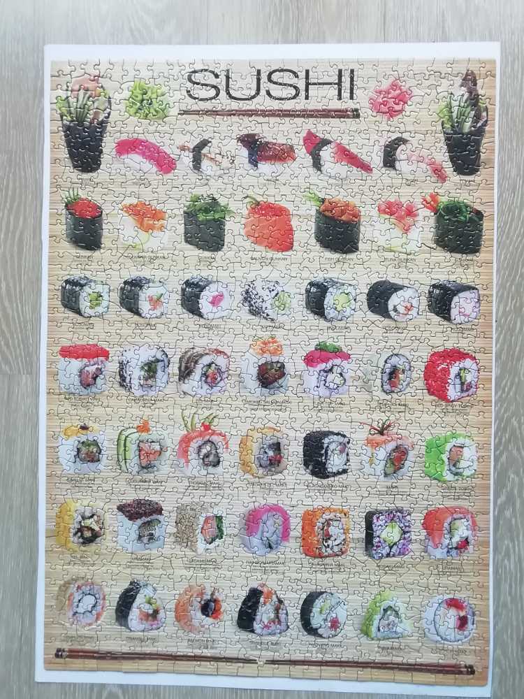 Sushi - Eurographics puzzle collectible [Barcode 628136605977] - Main Image 4
