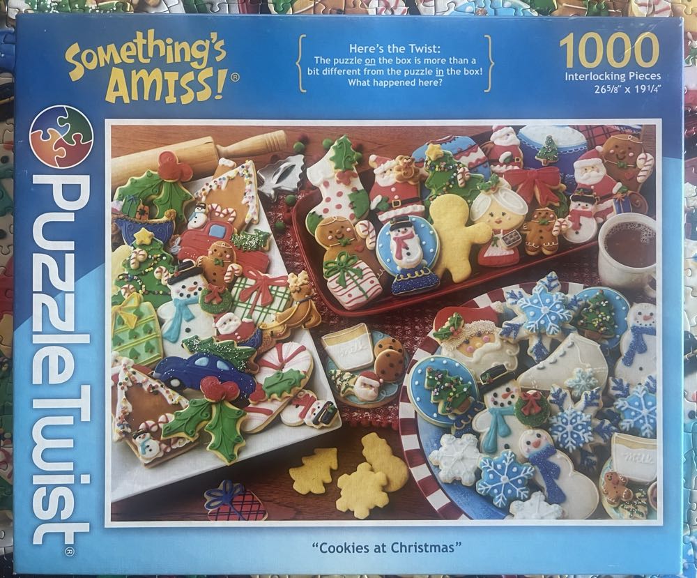 Something’s Amiss : Cookies at Christmas* - PuzzleTwist puzzle collectible [Barcode 614399101400] - Main Image 2