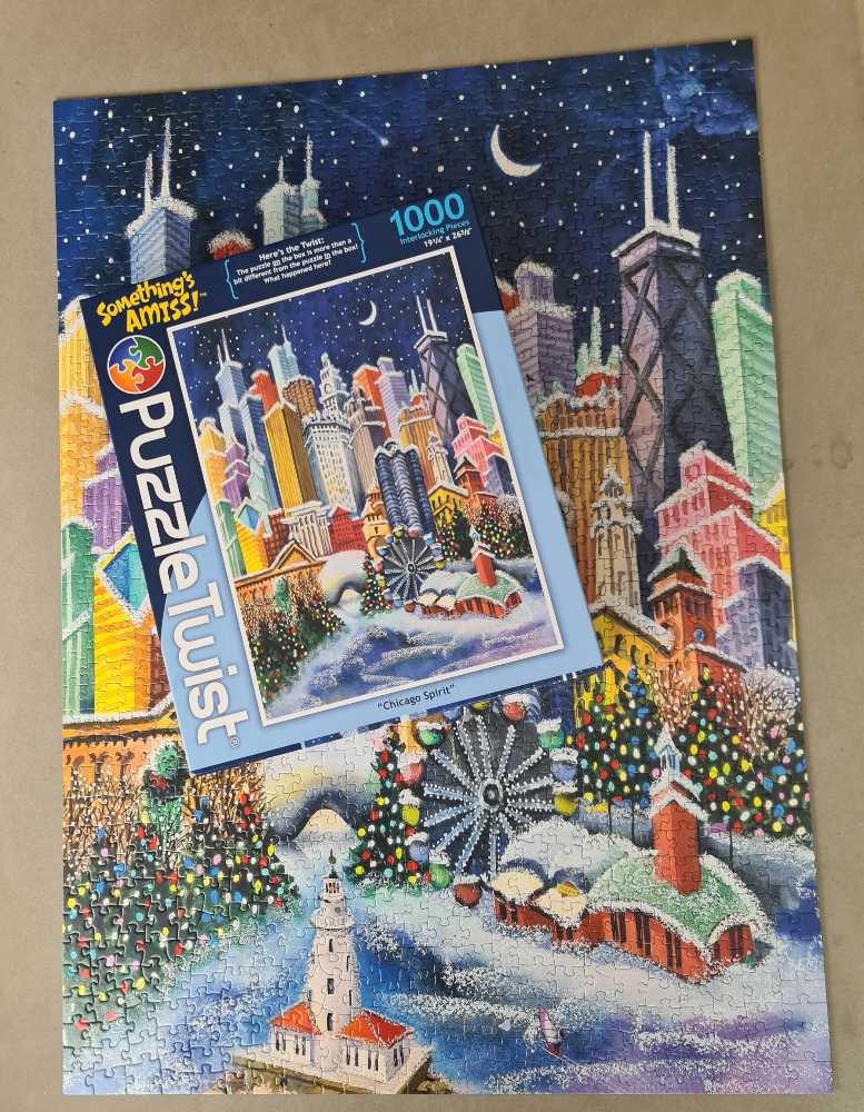 Chicago Spirit - Puzzle Twist puzzle collectible [Barcode 614399101042] - Main Image 3
