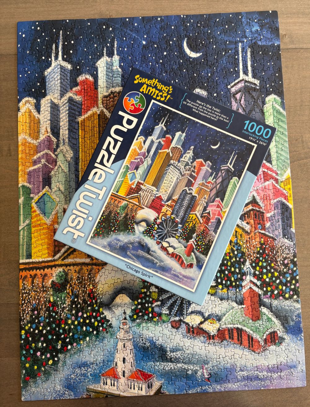 Chicago Spirit - Puzzle Twist puzzle collectible [Barcode 614399101042] - Main Image 4