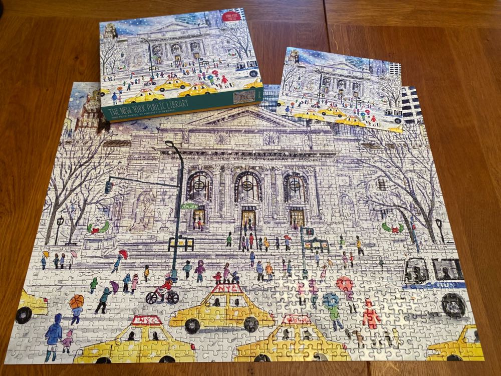 New York Public Library - Galison puzzle collectible [Barcode 9780735364493] - Main Image 2