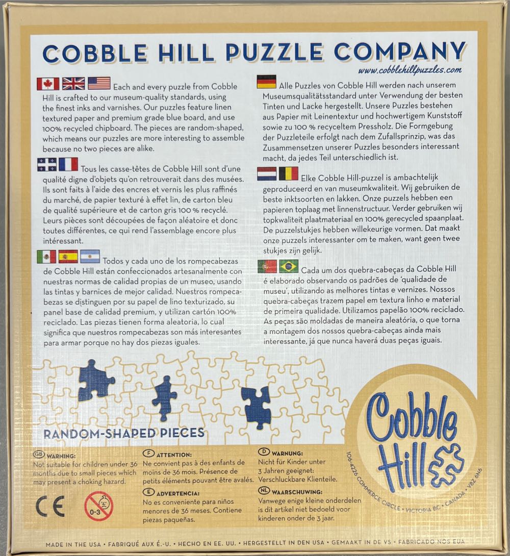 Cobble Hill: Hitting the Road - Cobble Hill puzzle collectible [Barcode 625012572255] - Main Image 3