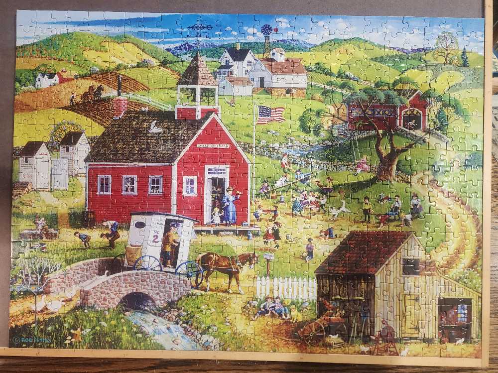 School Days  - MasterPieces puzzle collectible [Barcode 705988320088] - Main Image 2