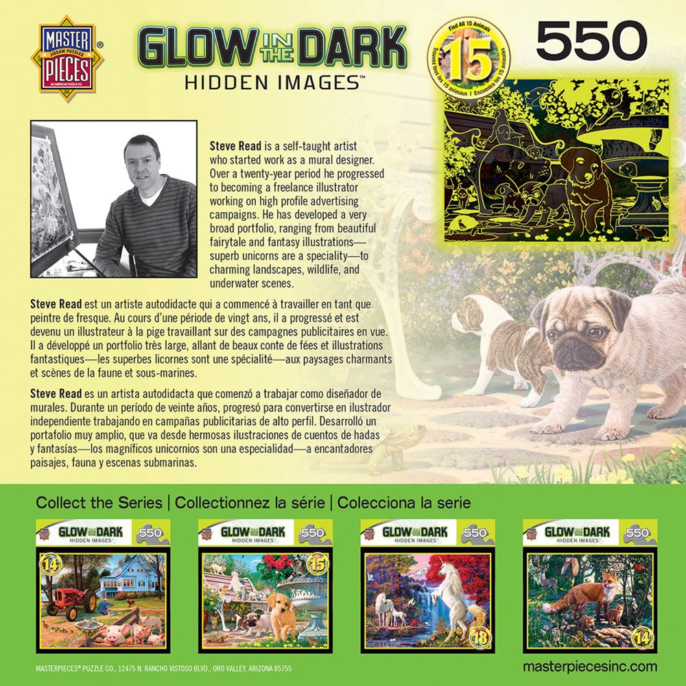 Afternoon At The Park - Master Pieces puzzle collectible [Barcode 705988318405] - Main Image 2