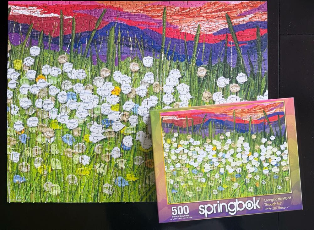 Picnic in Aspen* - Springbok puzzle collectible [Barcode 091683015665] - Main Image 3