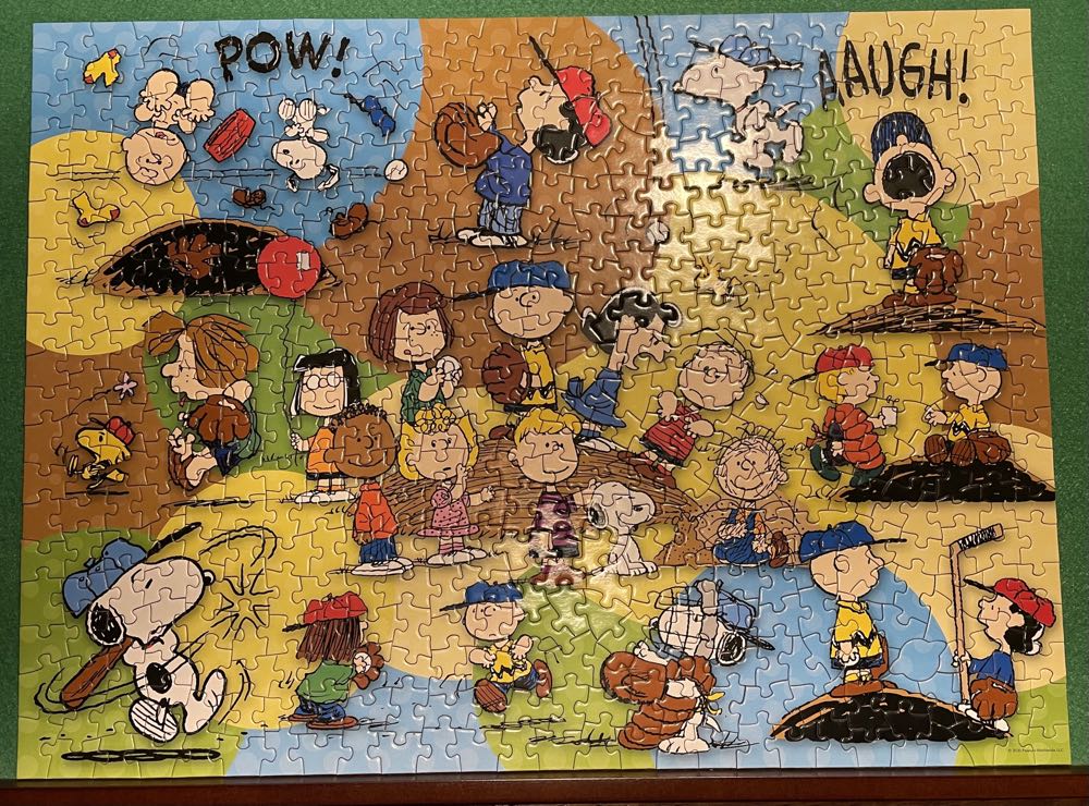 Peanuts Baseball - Aquarius puzzle collectible [Barcode 840391145603] - Main Image 3