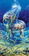 Manatee Dive - SunsOut puzzle collectible [Barcode 796780257245] - Main Image 1