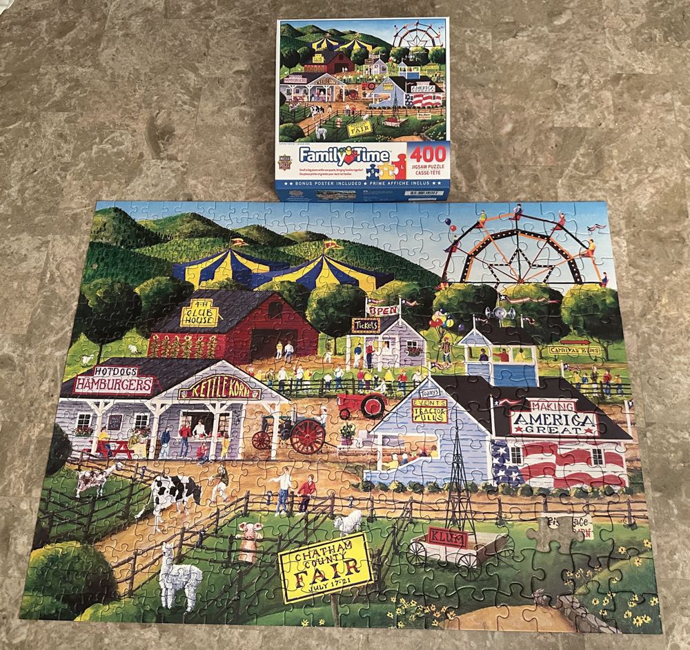 Summer Carnival - Master Pieces puzzle collectible [Barcode 705988319013] - Main Image 2