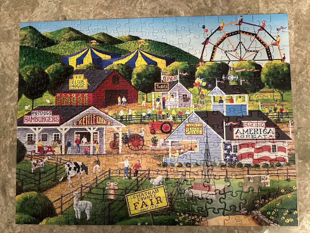 Summer Carnival - Master Pieces puzzle collectible [Barcode 705988319013] - Main Image 3