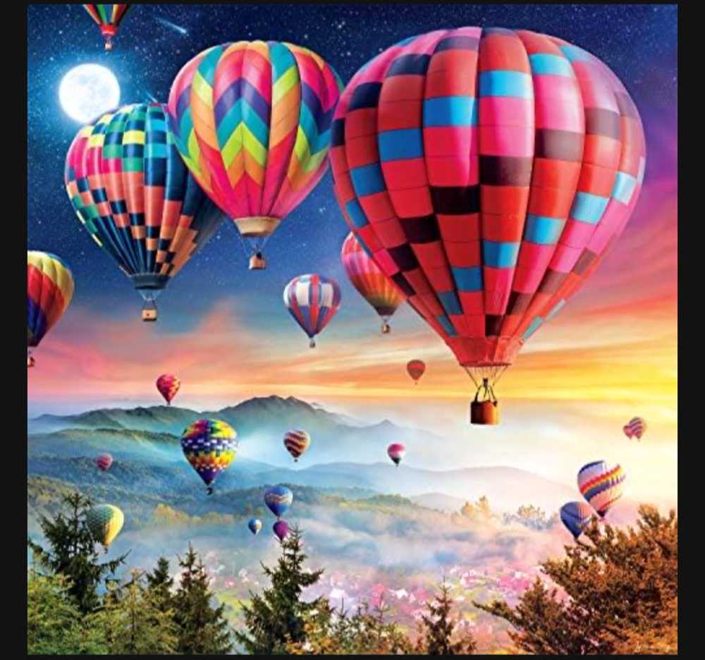 Flight At Dusk - Buffalo puzzle collectible [Barcode 079346028474] - Main Image 2