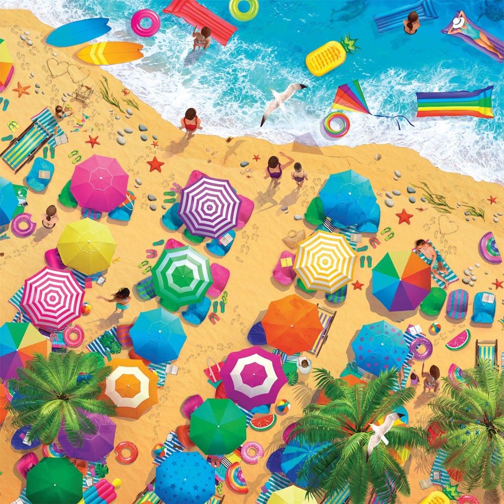 Fun in the Sun*^-old - Buffalo Games puzzle collectible [Barcode 079346027842] - Main Image 2