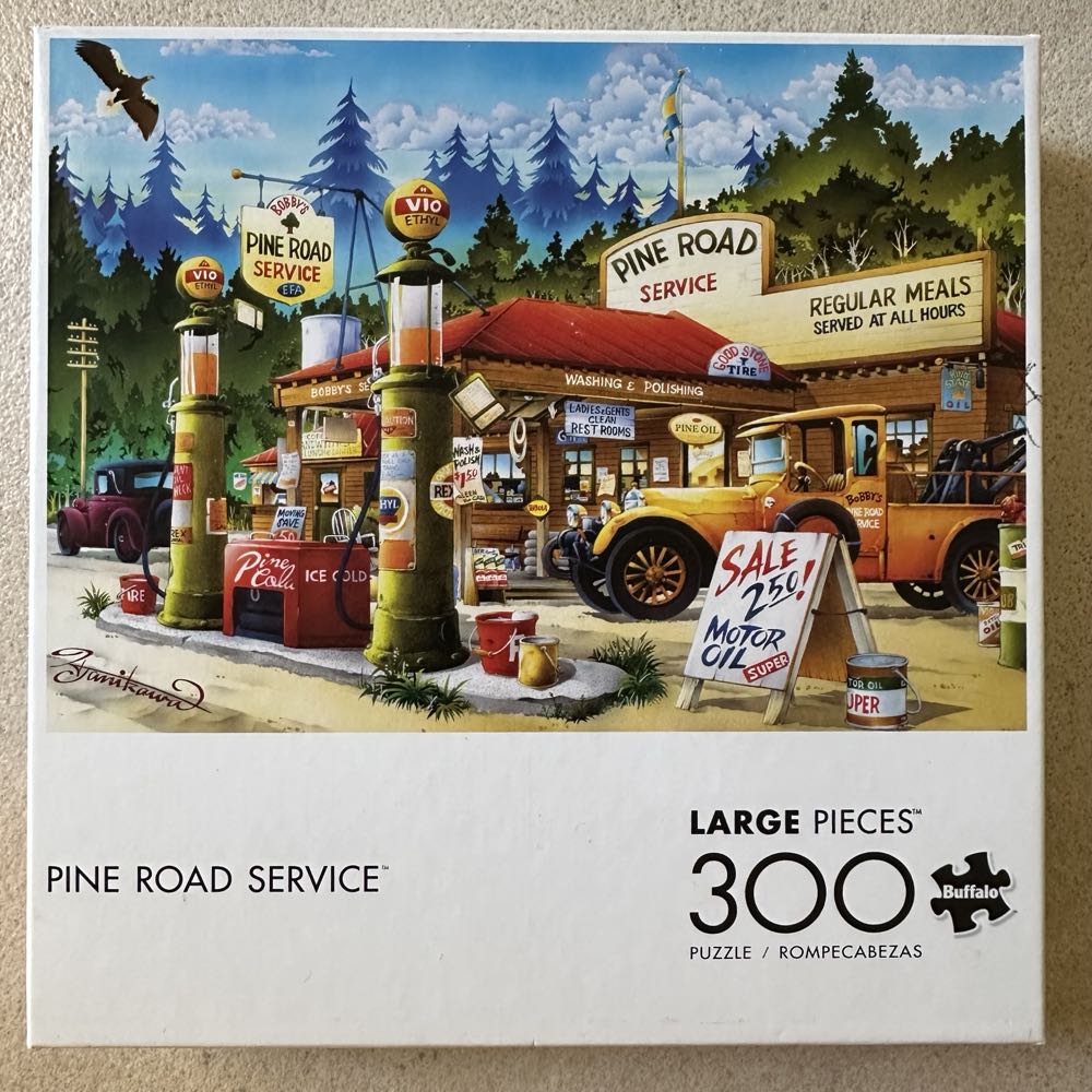 Pine Road Service ✅ Clifty - Buffalo Games puzzle collectible [Barcode 079346025619] - Main Image 2