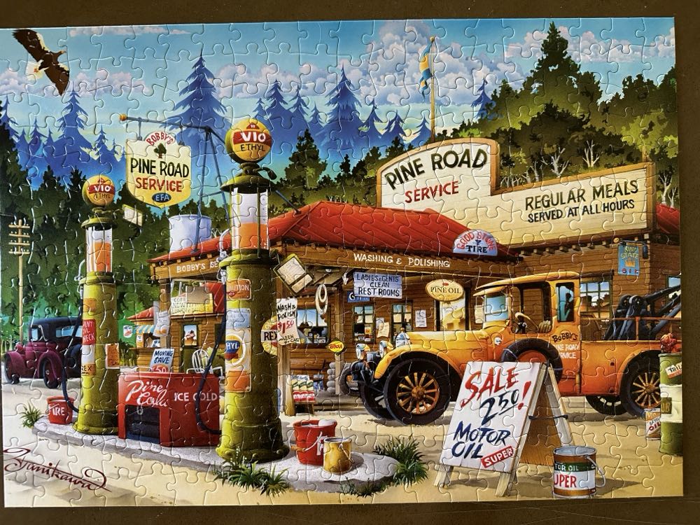 Pine Road Service ✅ Clifty - Buffalo Games puzzle collectible [Barcode 079346025619] - Main Image 3
