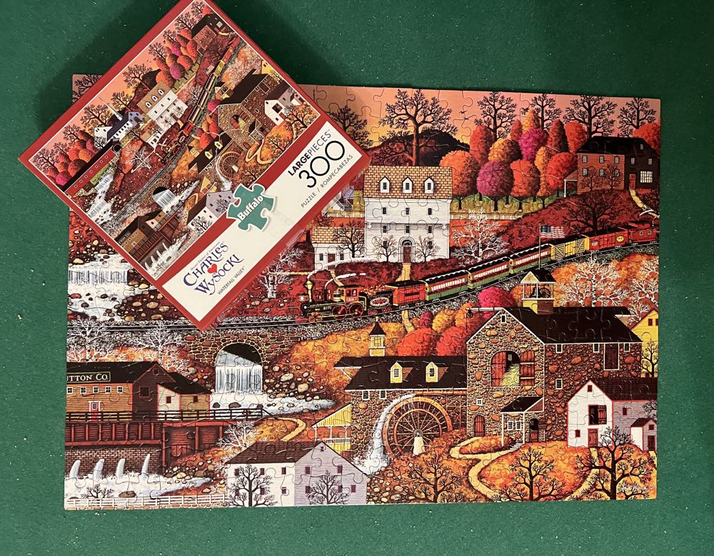 Waterfall Valley - Buffalo puzzle collectible [Barcode 079346026715] - Main Image 4