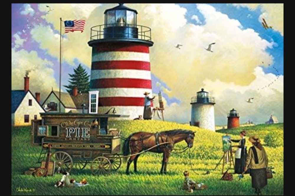 The Three Sisters - Buffalo Wysocki puzzle collectible [Barcode 079346026531] - Main Image 2