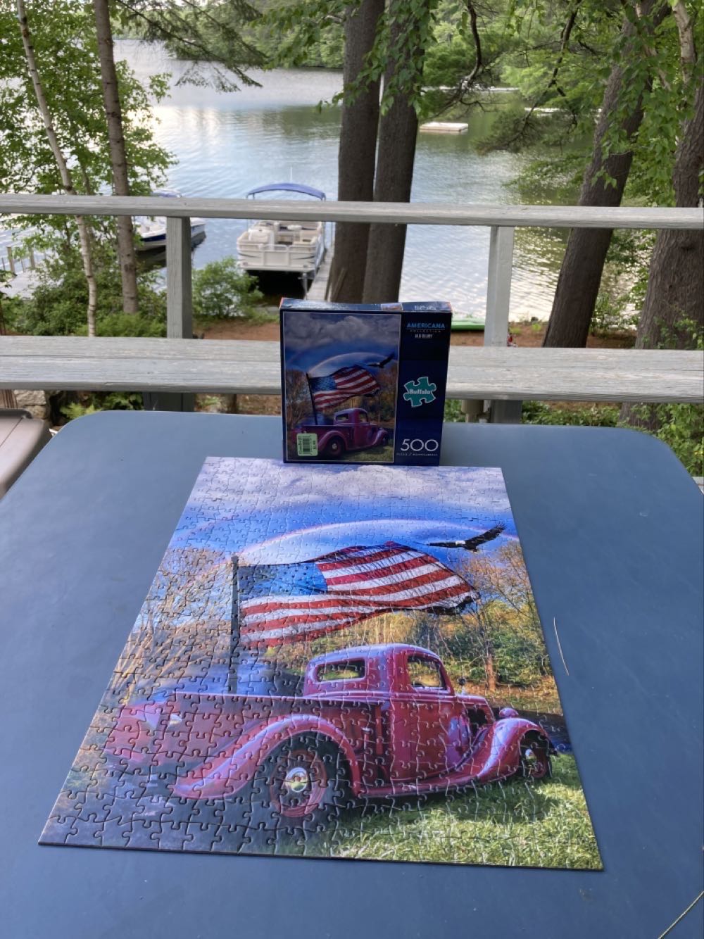 The Quiltmakers - Buffalo puzzle collectible [Barcode 079346026685] - Main Image 3