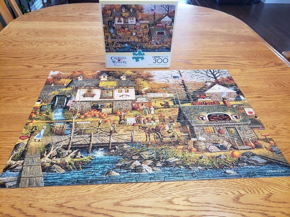 Olde Buck’s County - Swap01 - Buffalo Games puzzle collectible [Barcode 079346026456] - Main Image 3