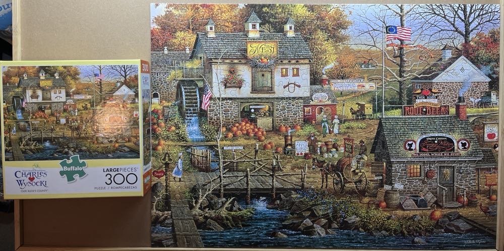 Olde Buck’s County - Swap01 - Buffalo Games puzzle collectible [Barcode 079346026456] - Main Image 4