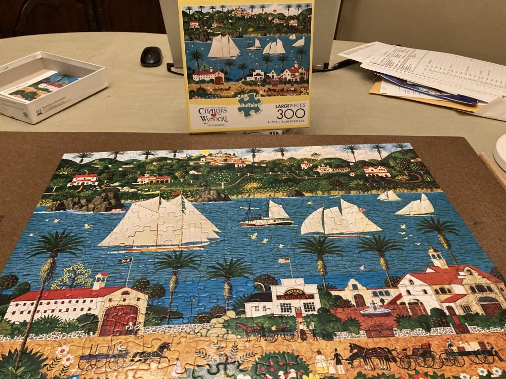 Old California - Buffalo puzzle collectible [Barcode 079346026647] - Main Image 2