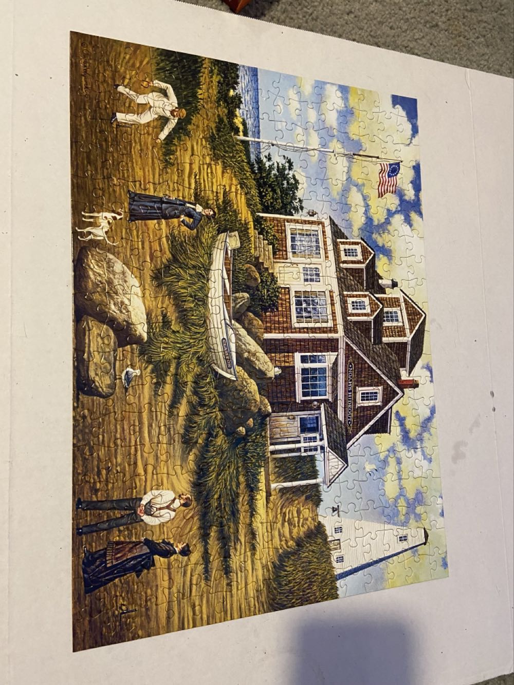 A Delightful Day On Sparkhawk Island - Buffalo puzzle collectible [Barcode 079346026234] - Main Image 2