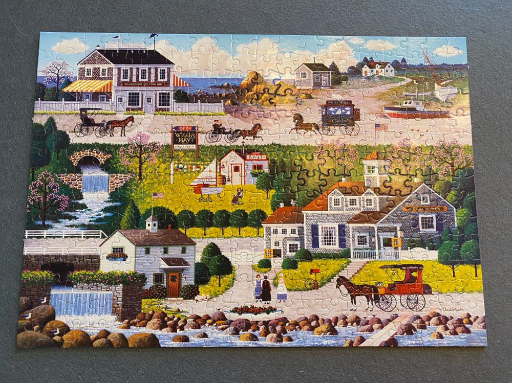 Cricket Hawk Harbor - Buffalo Games puzzle collectible [Barcode 079346026722] - Main Image 2