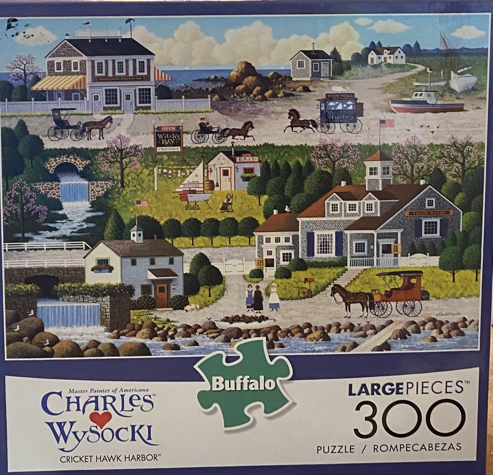 Cricket Hawk Harbor - Buffalo Games puzzle collectible [Barcode 079346026722] - Main Image 3