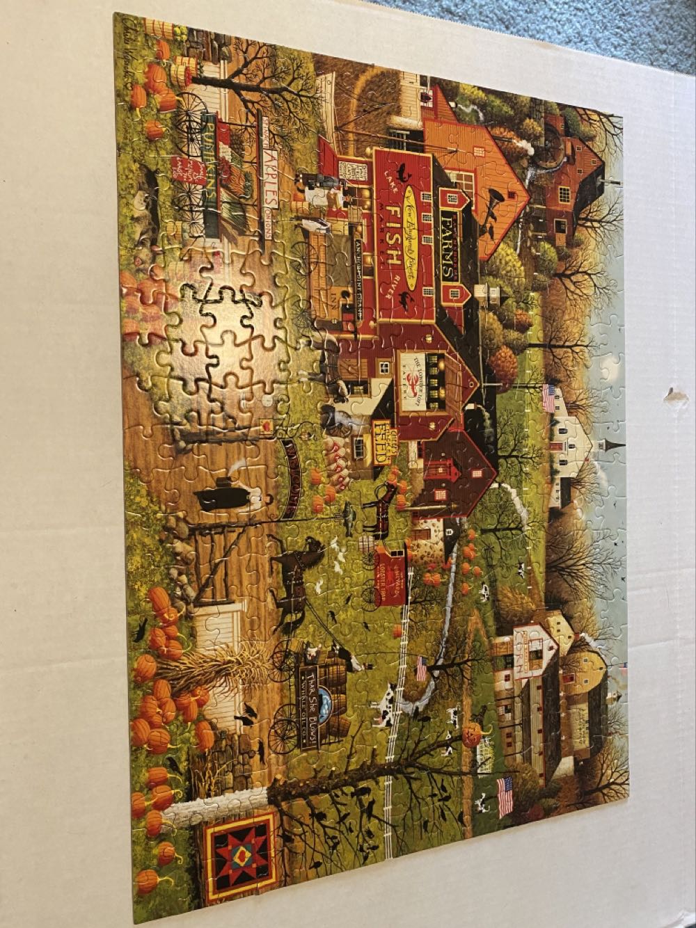 Blackbirds Roost At Mill Creek - Buffalo puzzle collectible [Barcode 079346026739] - Main Image 2