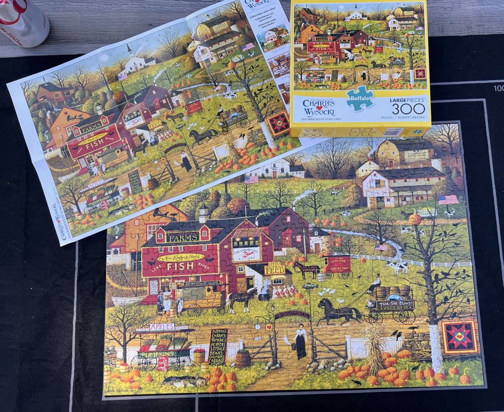 Blackbirds Roost At Mill Creek - Buffalo puzzle collectible [Barcode 079346026739] - Main Image 4