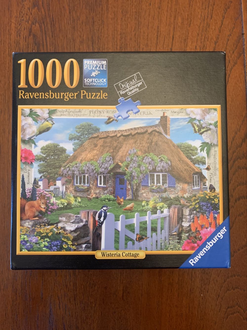 Wisteria Cottage - Ravensburger puzzle collectible [Barcode 4005556811120] - Main Image 3