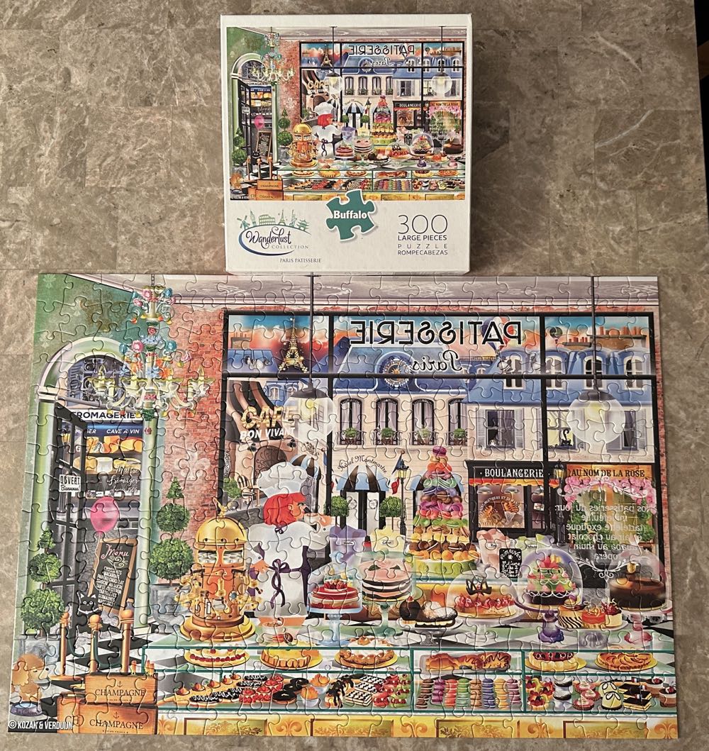 Paris Patisserie - Buffalo Games puzzle collectible [Barcode 079346025459] - Main Image 2