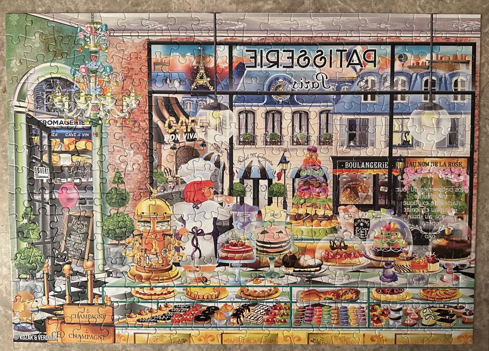 Paris Patisserie - Buffalo Games puzzle collectible [Barcode 079346025459] - Main Image 3