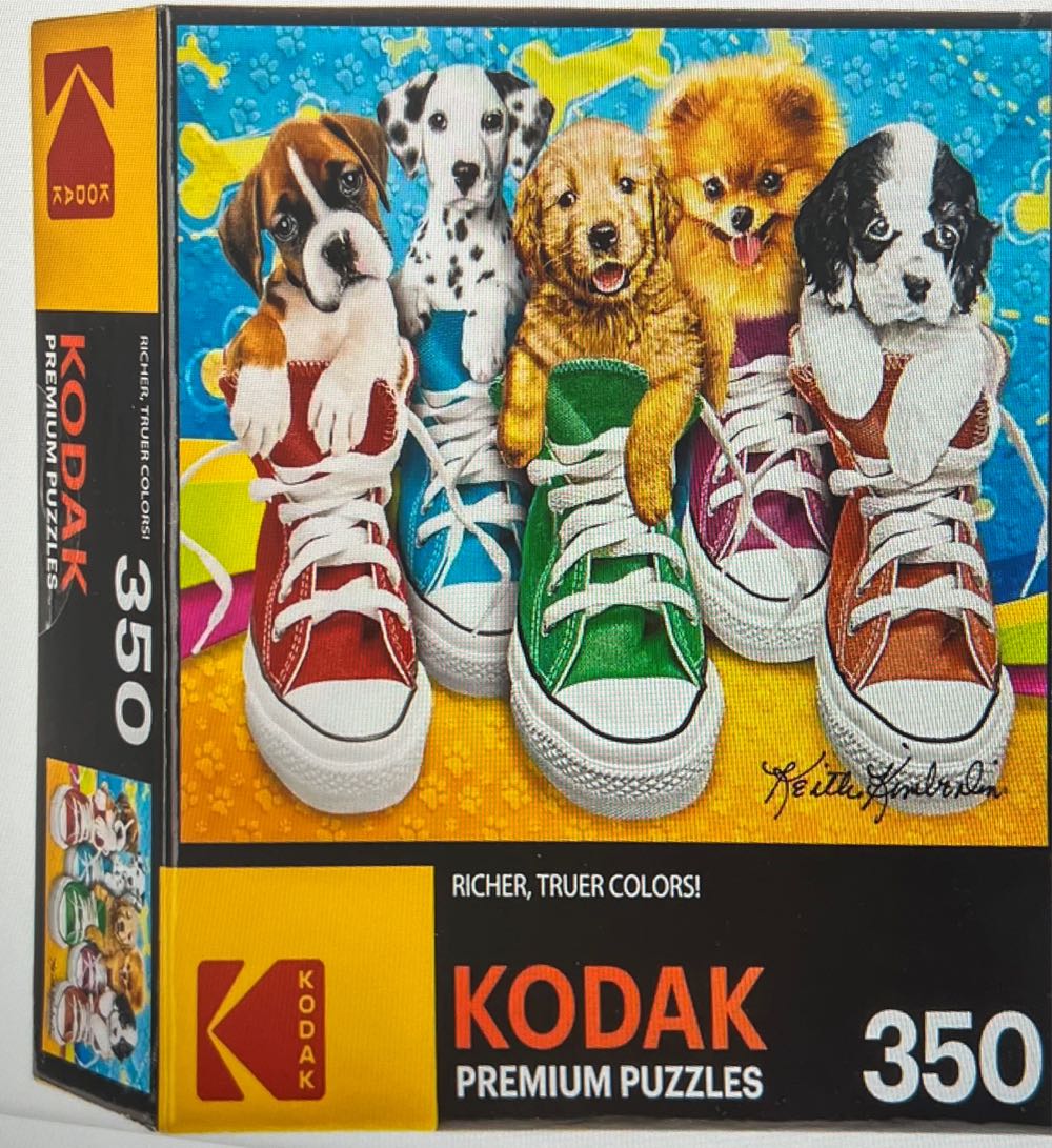 Sneaky Pups - Kodak puzzle collectible [Barcode 4895145420471] - Main Image 3