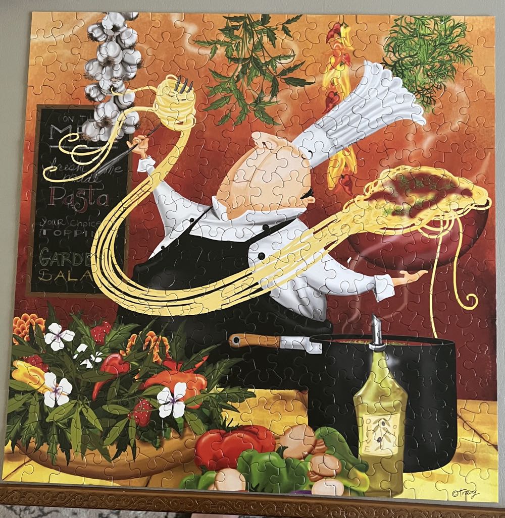 Bon Appetit -What’s Cooking - Ceaco puzzle collectible [Barcode 021081222242] - Main Image 2