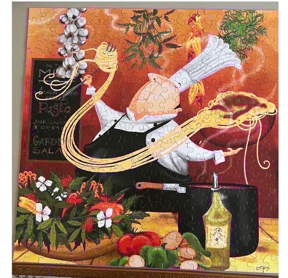 Bon Appetit -What’s Cooking - Ceaco puzzle collectible [Barcode 021081222242] - Main Image 3