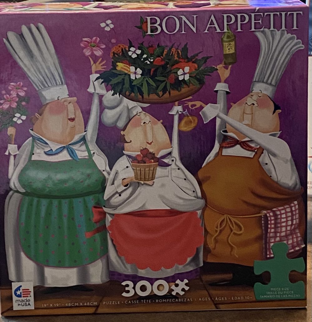 Bon Appetit Summer Salad - Ceaco puzzle collectible [Barcode 021081222235] - Main Image 3