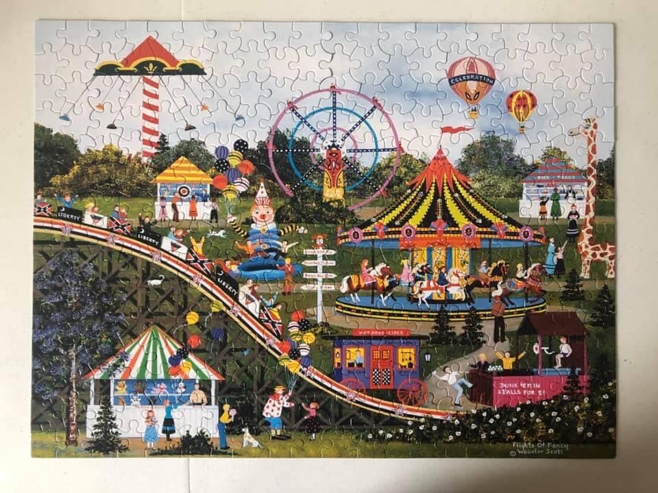 Flights Of Fancy - Jane Wooster Scott - Ceaco puzzle collectible [Barcode 021081221153] - Main Image 2