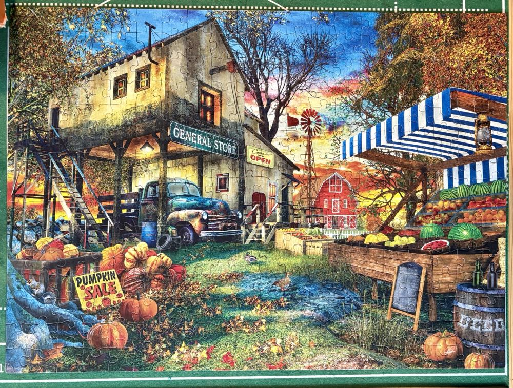 Old Country General Store - Eurographics puzzle collectible [Barcode 628136555654] - Main Image 4