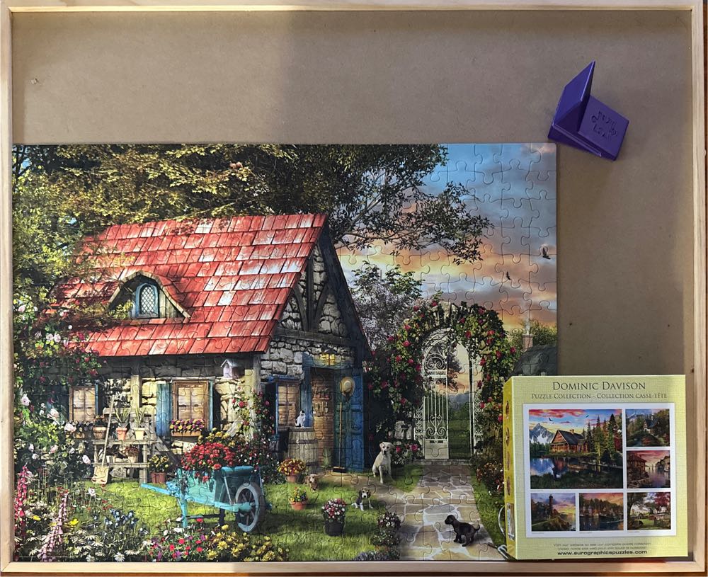 The Country Shed - EuroGraphics puzzle collectible [Barcode 628136309714] - Main Image 2