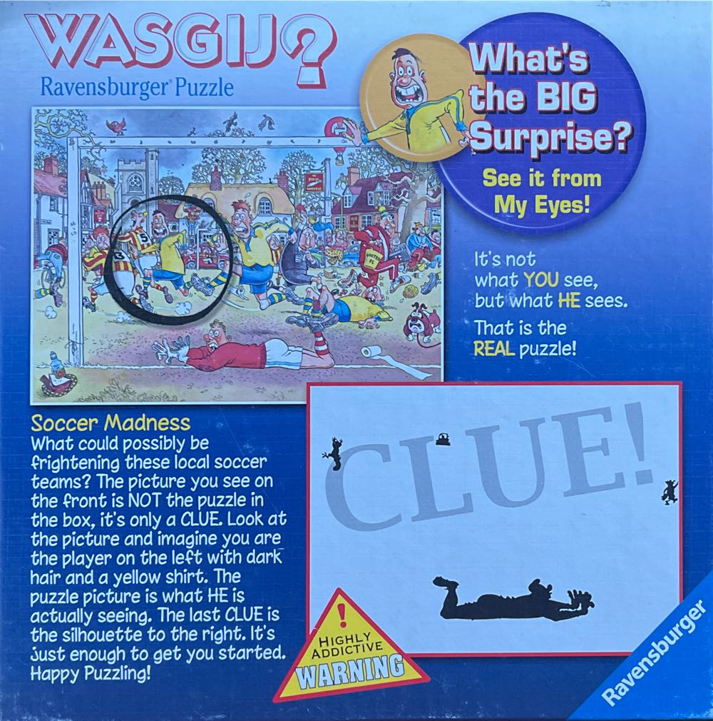 Soccer Madness - Ravensburger puzzle collectible [Barcode 666273809285] - Main Image 2