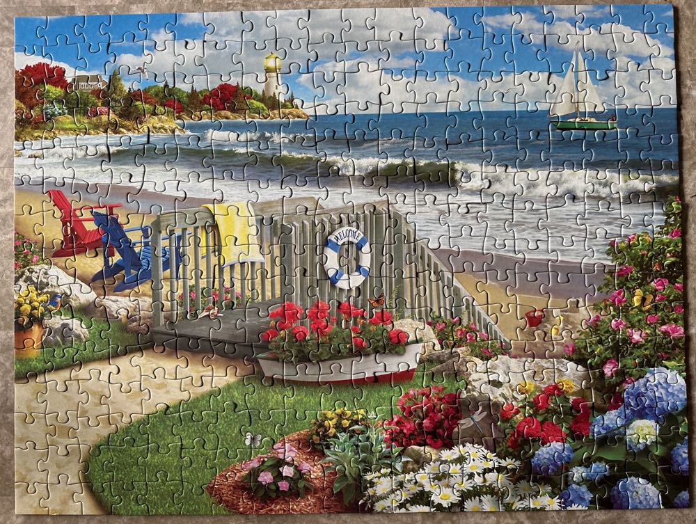 Coastal Getaway✅ - MasterPieces 300 puzzle collectible [Barcode 705988315411] - Main Image 3