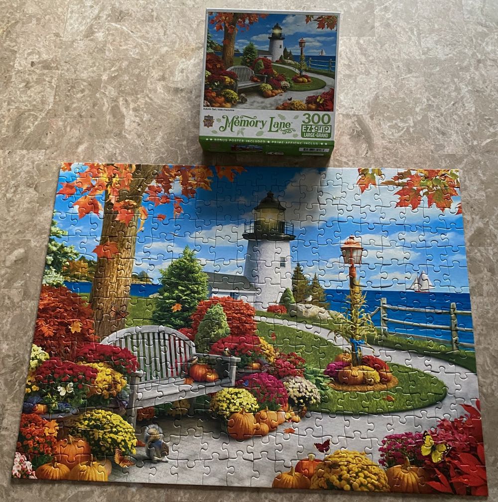 Autumn Sail - Copy #2 Sold To Holly Johnston - Master Pieces puzzle collectible [Barcode 705988609183] - Main Image 2