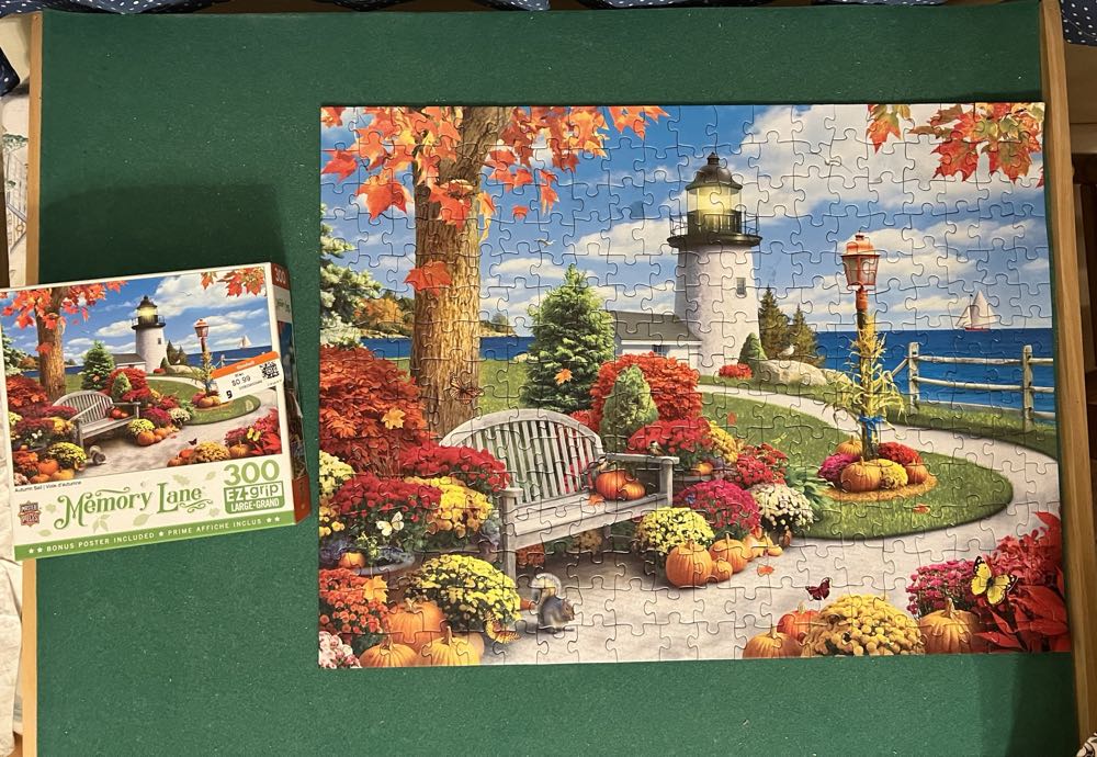 Autumn Sail - Copy #2 Sold To Holly Johnston - Master Pieces puzzle collectible [Barcode 705988609183] - Main Image 3